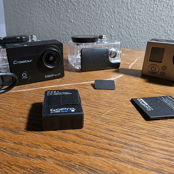 GoPro Black Action Camera Set